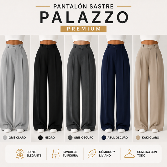 PANTALON SASTRE PALAZZO